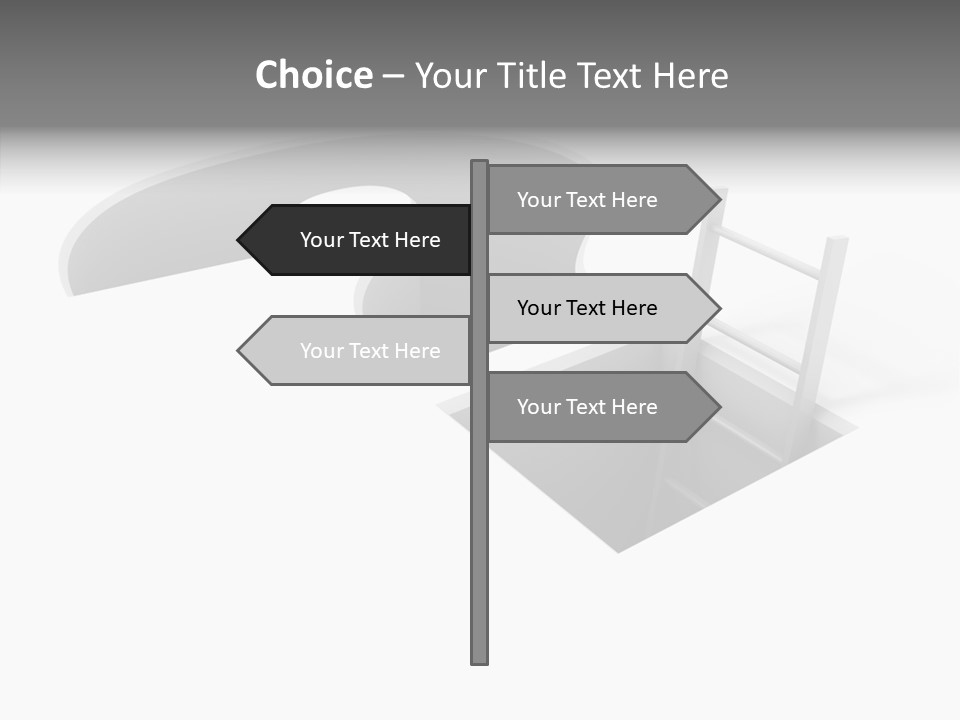 Climb High Achievement PowerPoint Template