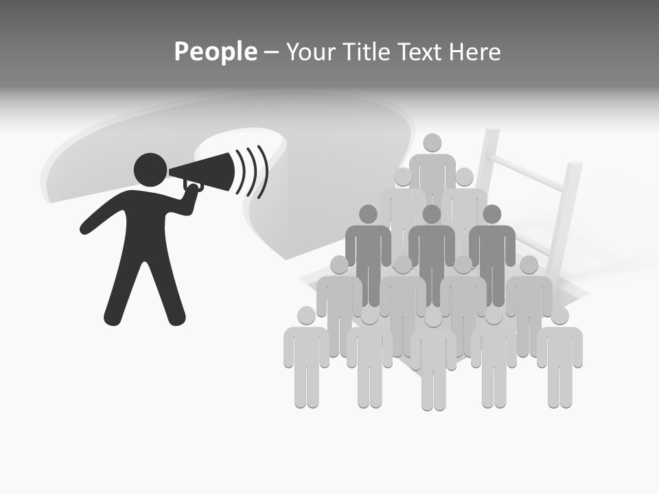 Climb High Achievement PowerPoint Template