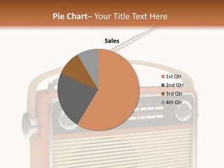 Image Radio Number PowerPoint Template