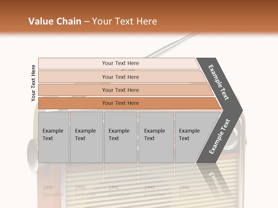 Image Radio Number PowerPoint Template