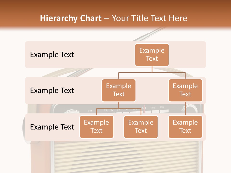 Image Radio Number PowerPoint Template