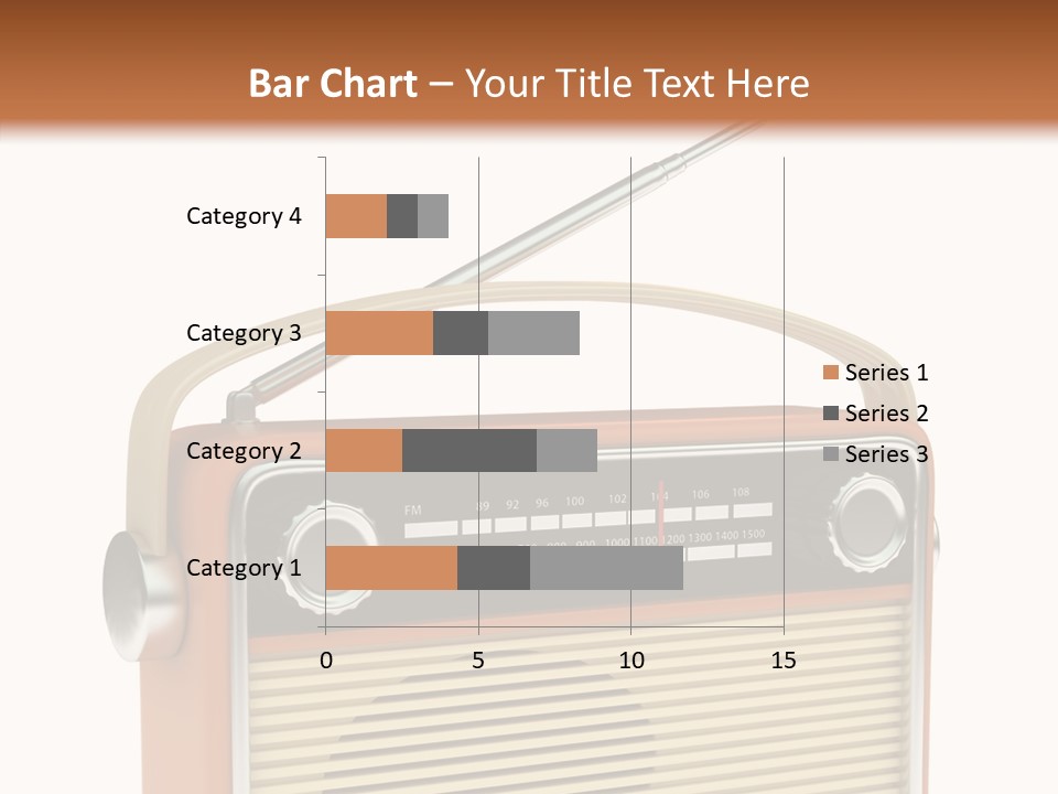 Image Radio Number PowerPoint Template