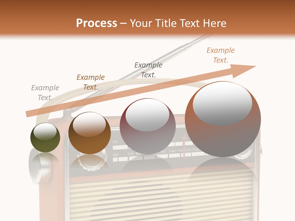 Image Radio Number PowerPoint Template