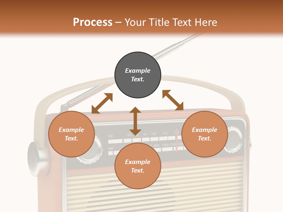 Image Radio Number PowerPoint Template