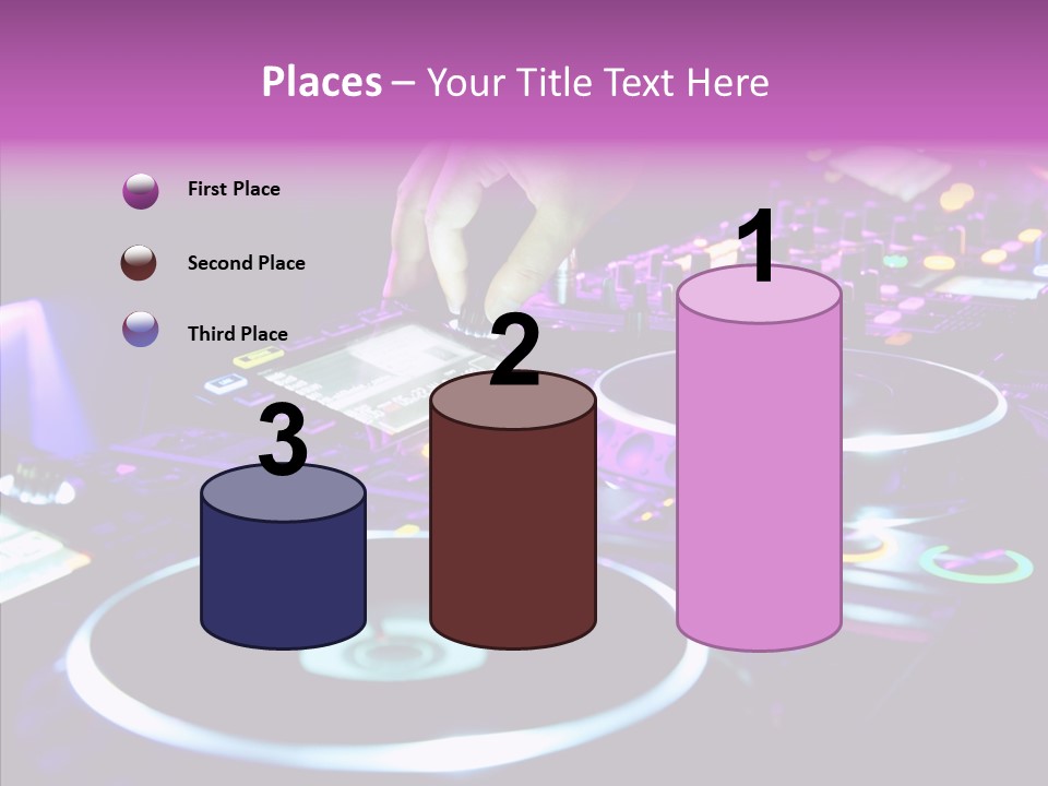 Level Jockey Discotheque PowerPoint Template