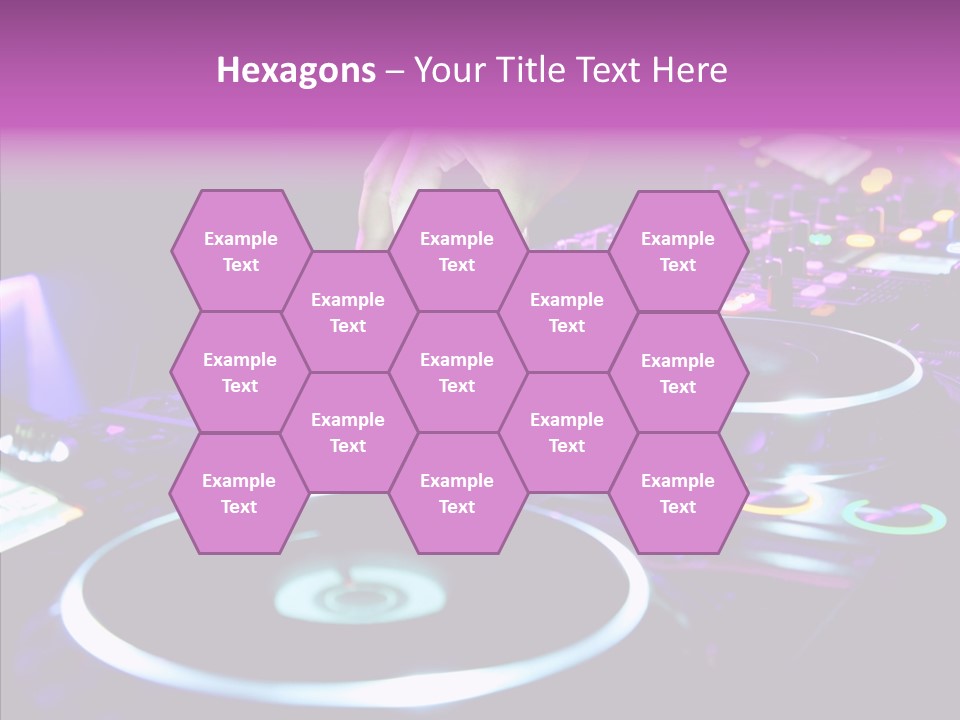 Level Jockey Discotheque PowerPoint Template