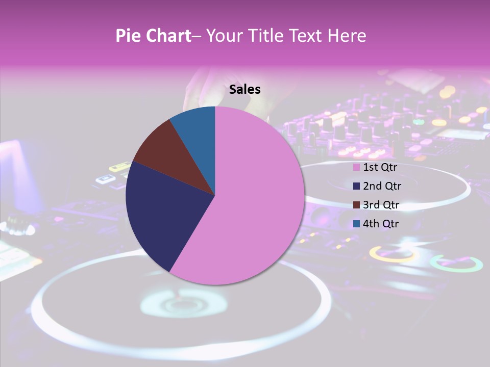 Level Jockey Discotheque PowerPoint Template
