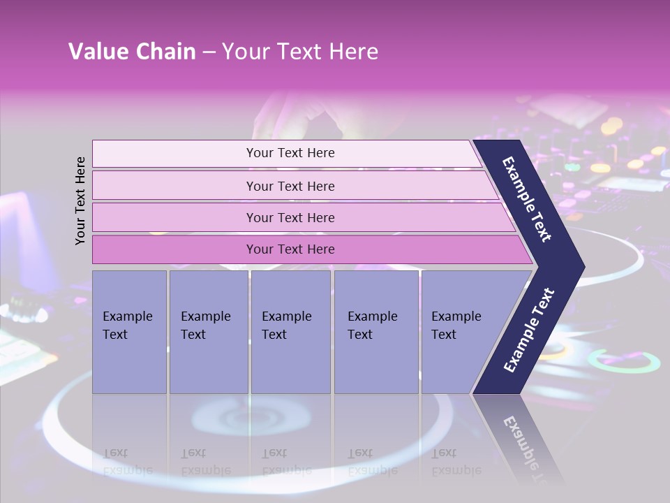 Level Jockey Discotheque PowerPoint Template