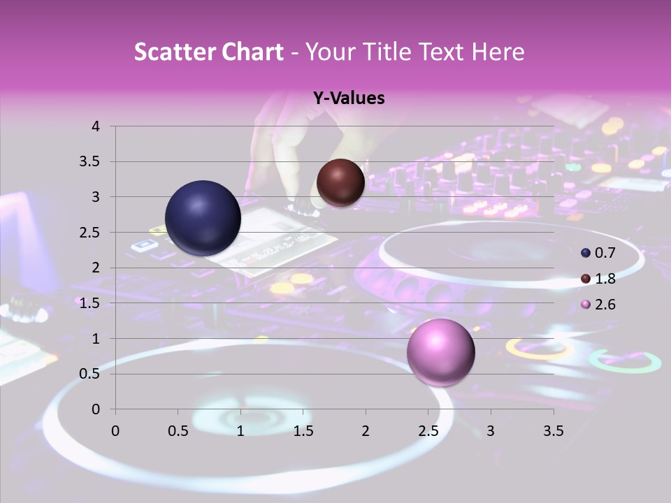 Level Jockey Discotheque PowerPoint Template