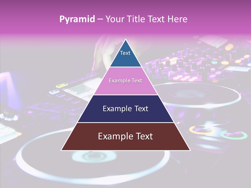 Level Jockey Discotheque PowerPoint Template