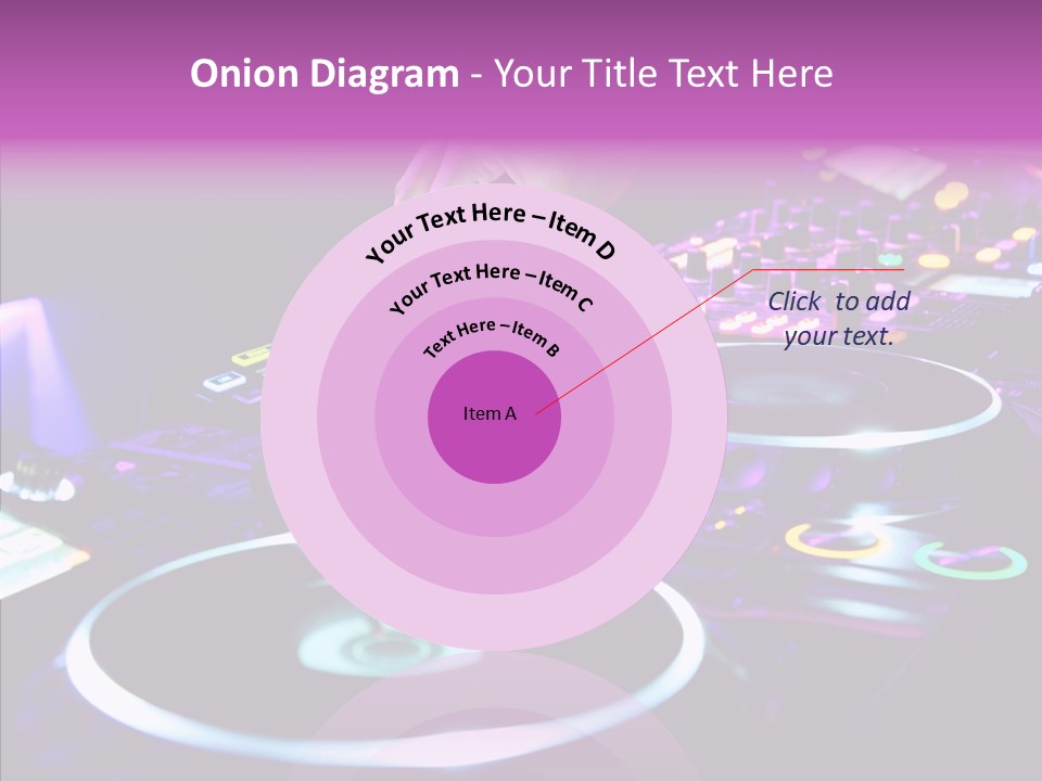 Level Jockey Discotheque PowerPoint Template