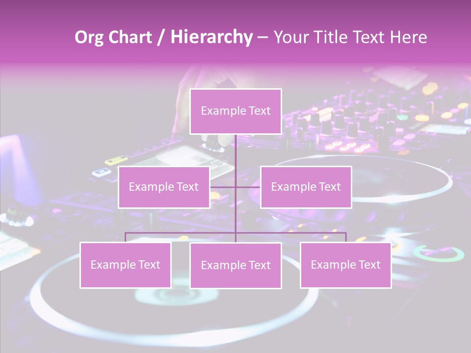 Level Jockey Discotheque PowerPoint Template