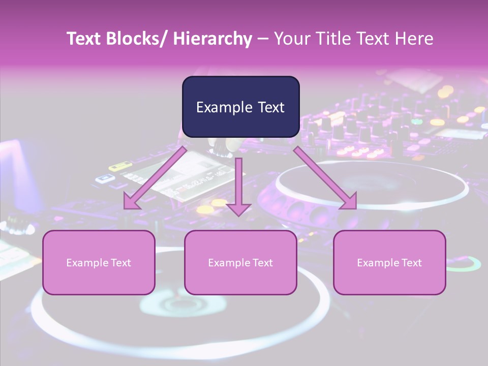 Level Jockey Discotheque PowerPoint Template