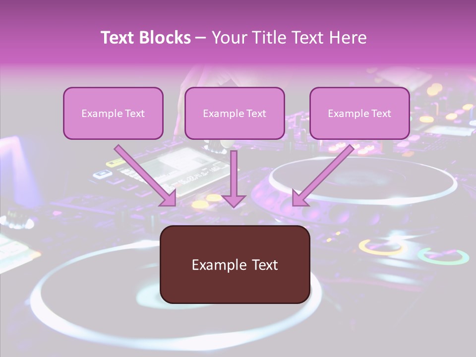 Level Jockey Discotheque PowerPoint Template