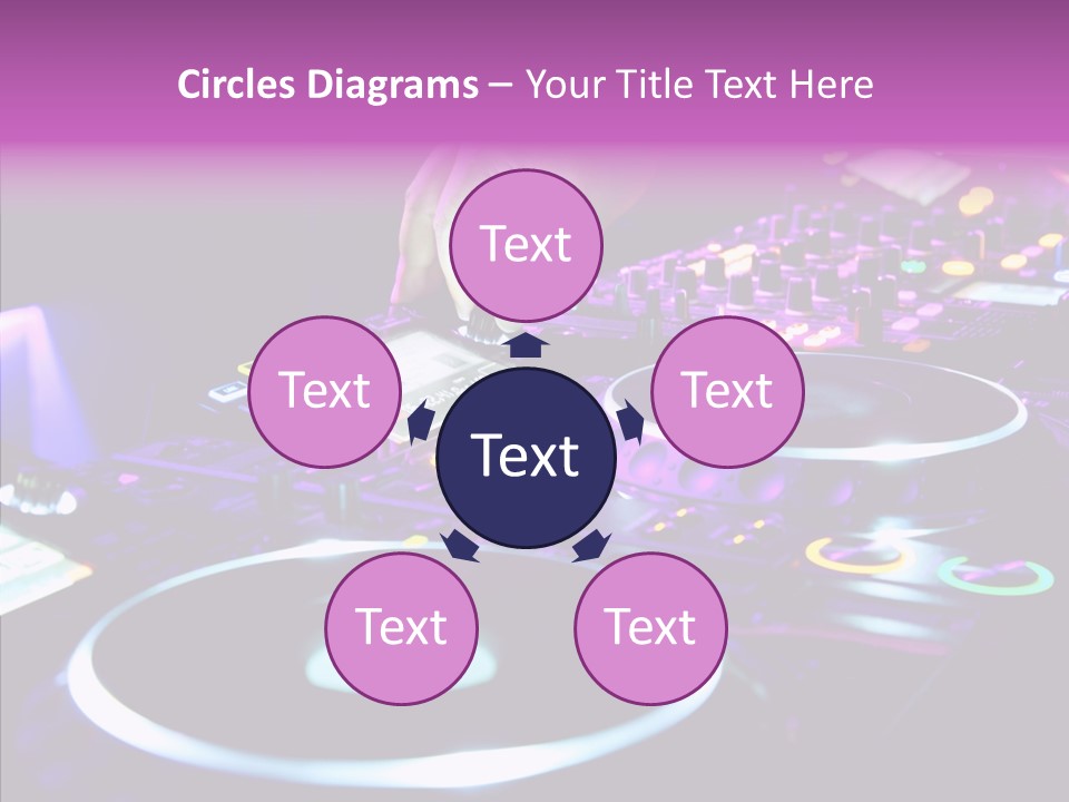 Level Jockey Discotheque PowerPoint Template