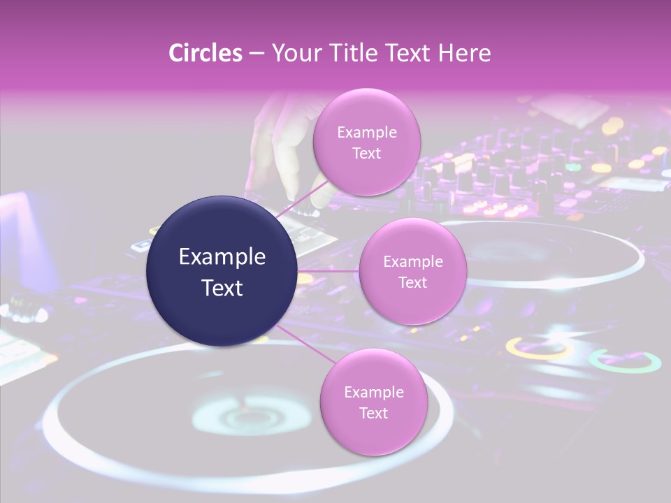 Level Jockey Discotheque PowerPoint Template