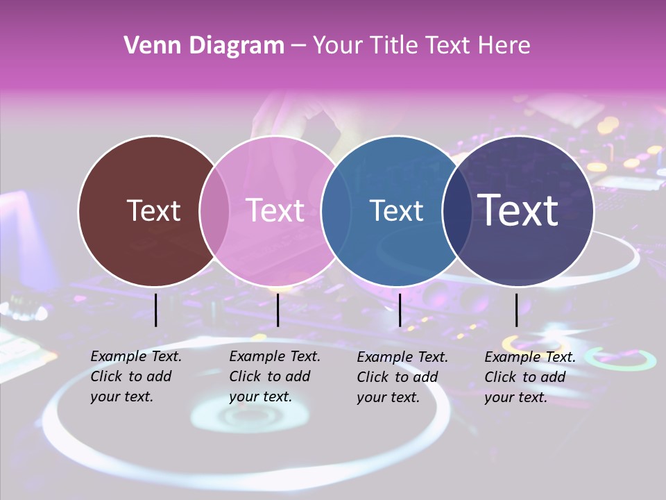 Level Jockey Discotheque PowerPoint Template