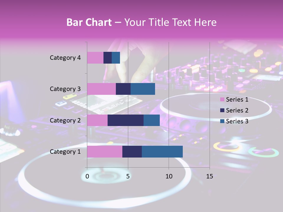 Level Jockey Discotheque PowerPoint Template