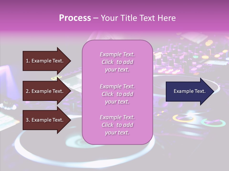 Level Jockey Discotheque PowerPoint Template