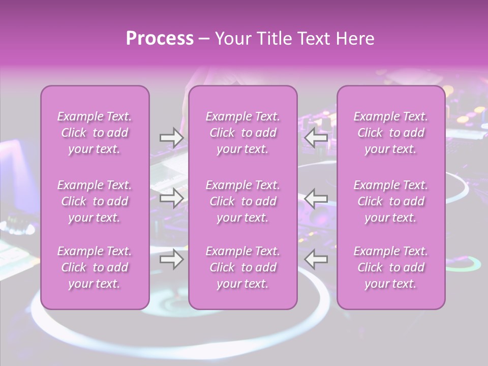 Level Jockey Discotheque PowerPoint Template