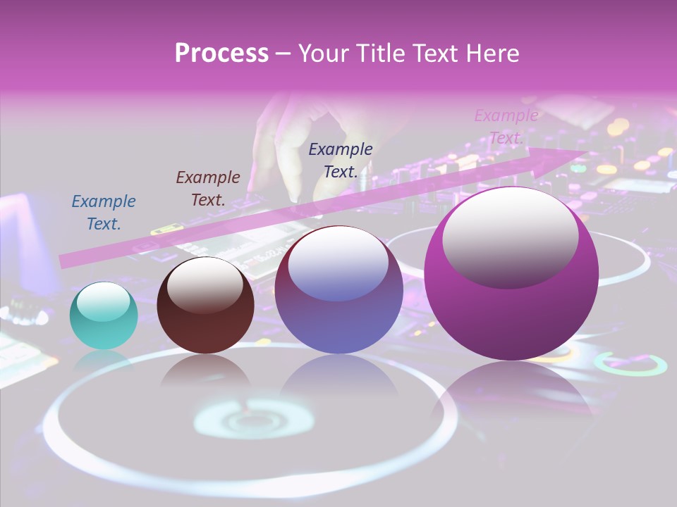 Level Jockey Discotheque PowerPoint Template