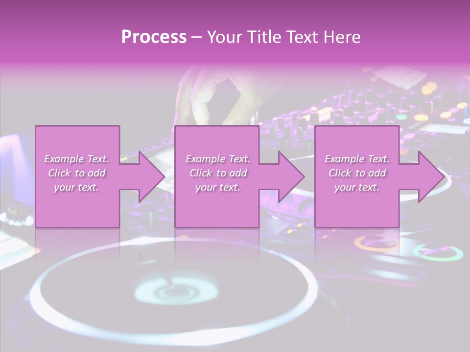 Level Jockey Discotheque PowerPoint Template