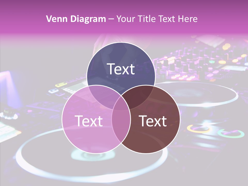 Level Jockey Discotheque PowerPoint Template