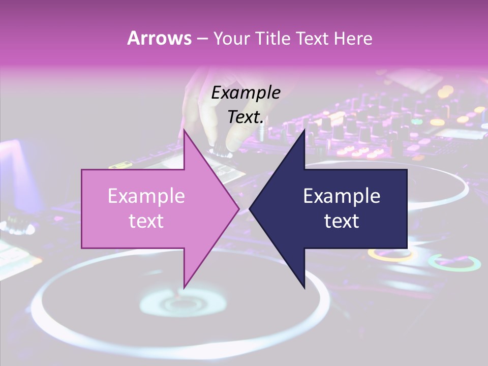 Level Jockey Discotheque PowerPoint Template