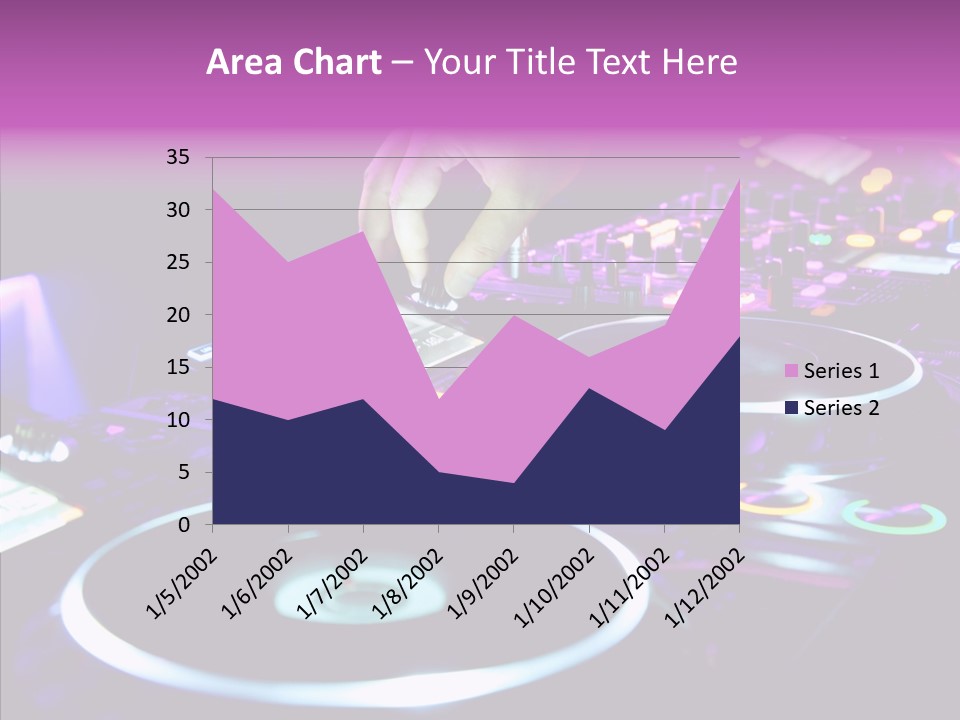 Level Jockey Discotheque PowerPoint Template