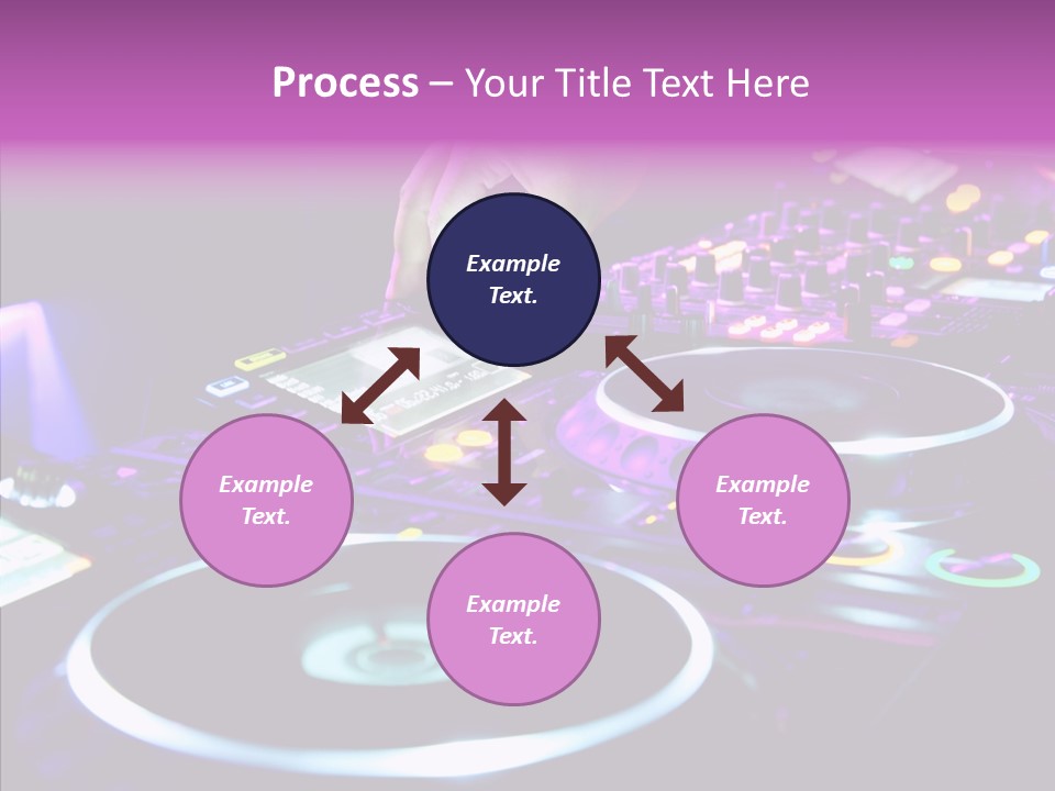 Level Jockey Discotheque PowerPoint Template