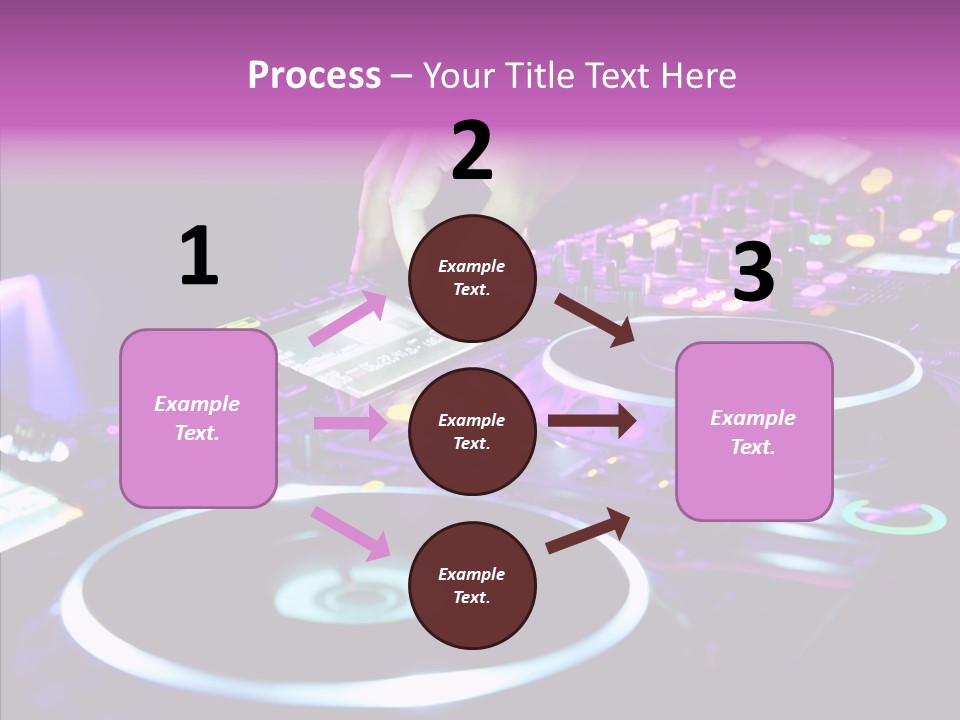 Level Jockey Discotheque PowerPoint Template