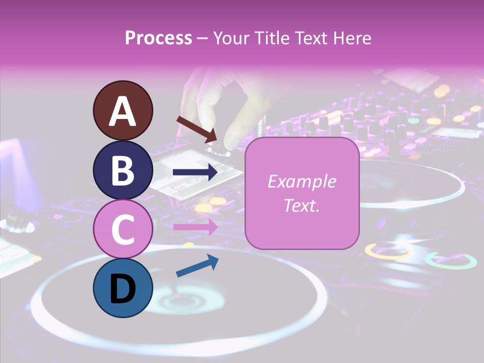 Level Jockey Discotheque PowerPoint Template