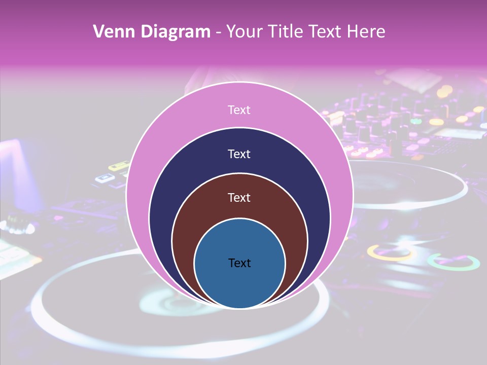 Level Jockey Discotheque PowerPoint Template