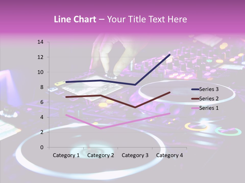 Level Jockey Discotheque PowerPoint Template