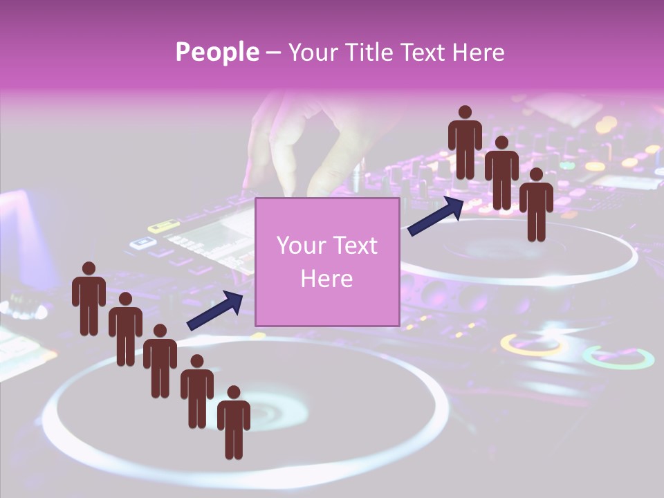 Level Jockey Discotheque PowerPoint Template