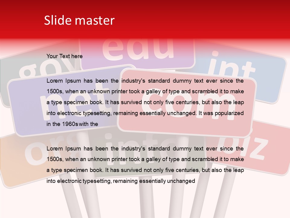 Biz System Org PowerPoint Template