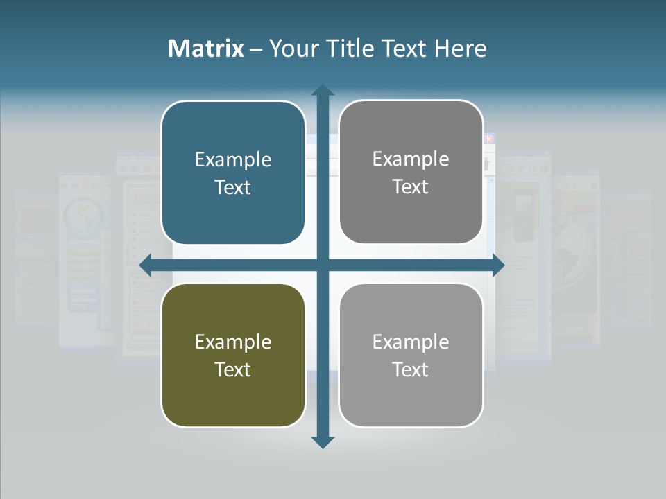Information Address Promote PowerPoint Template
