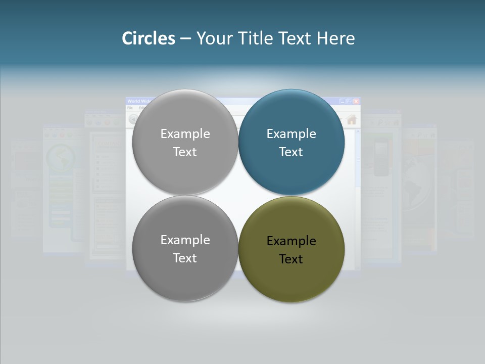 Information Address Promote PowerPoint Template