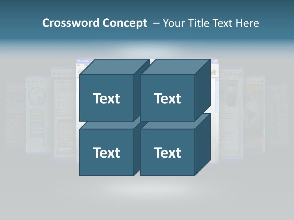 Information Address Promote PowerPoint Template