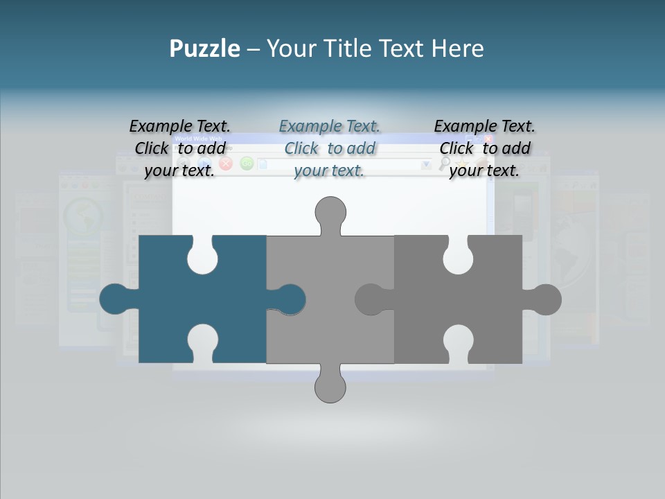 Information Address Promote PowerPoint Template
