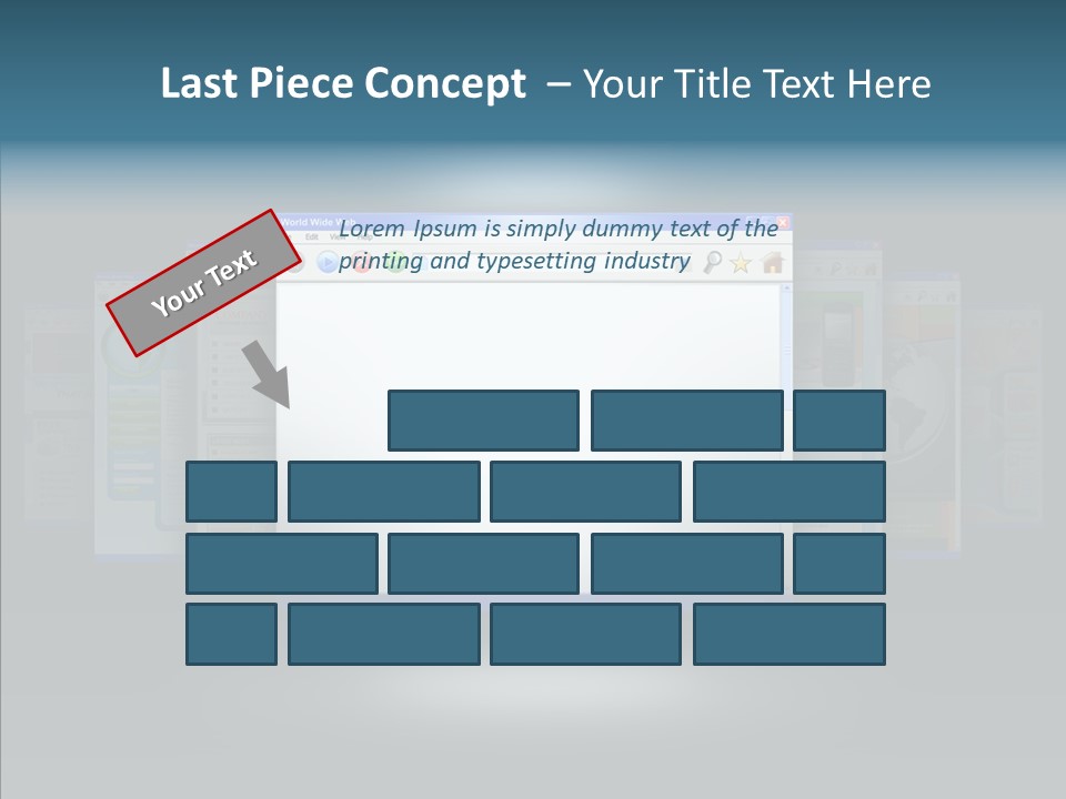 Information Address Promote PowerPoint Template