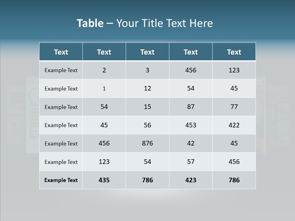 Information Address Promote PowerPoint Template