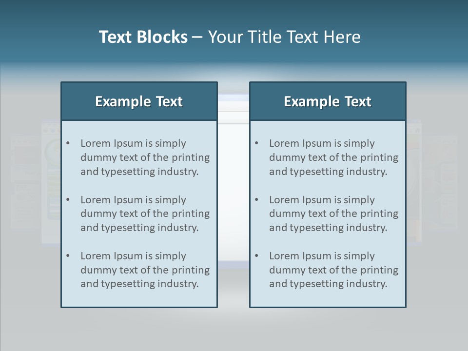 Information Address Promote PowerPoint Template