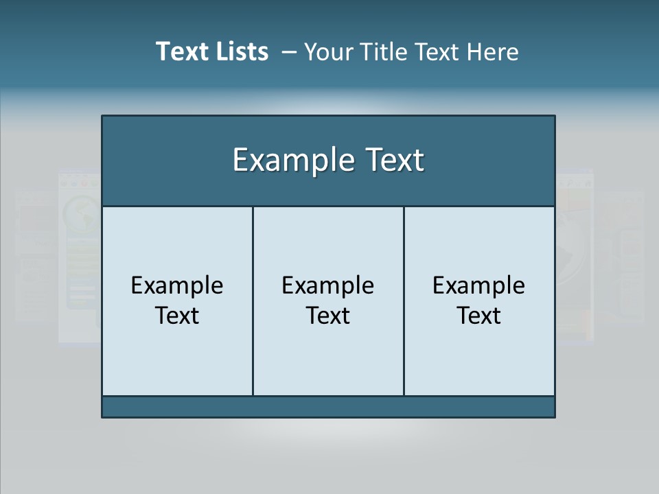 Information Address Promote PowerPoint Template