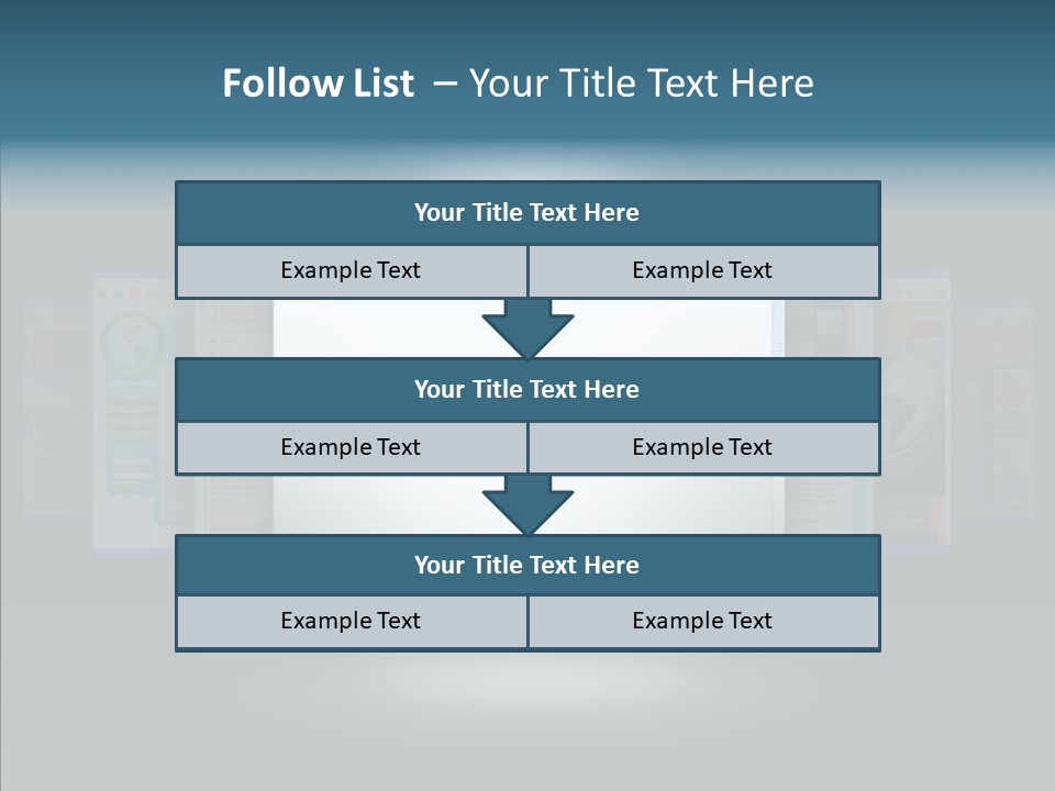 Information Address Promote PowerPoint Template