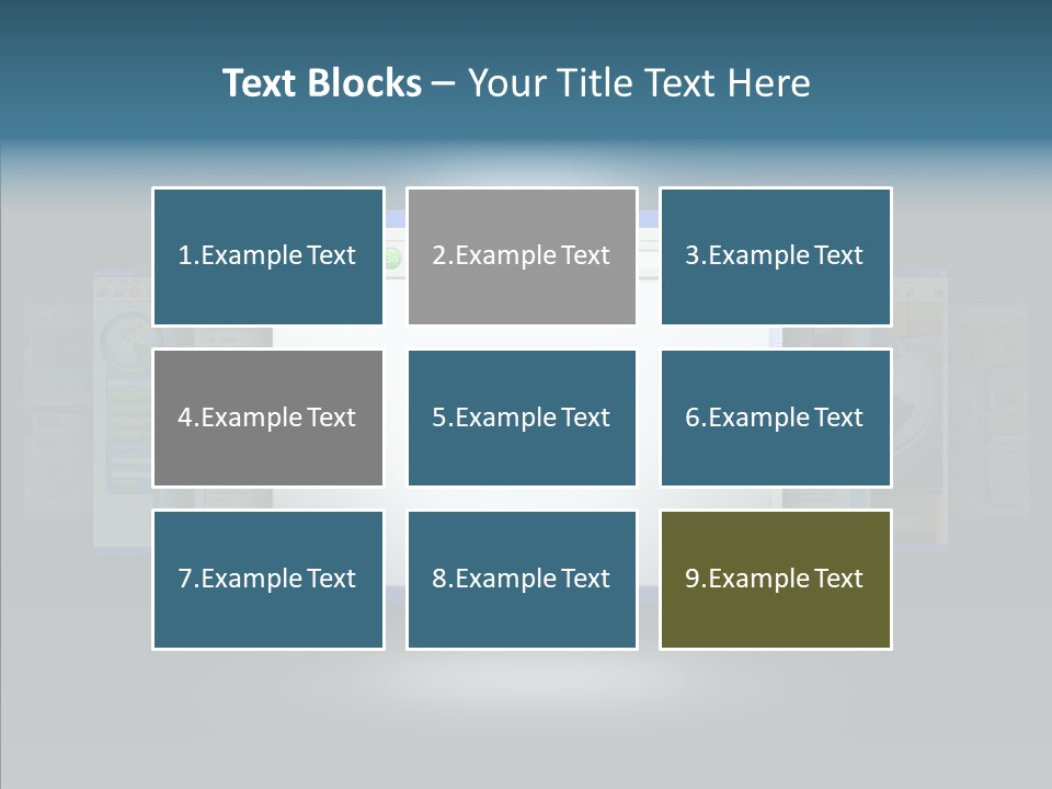 Information Address Promote PowerPoint Template