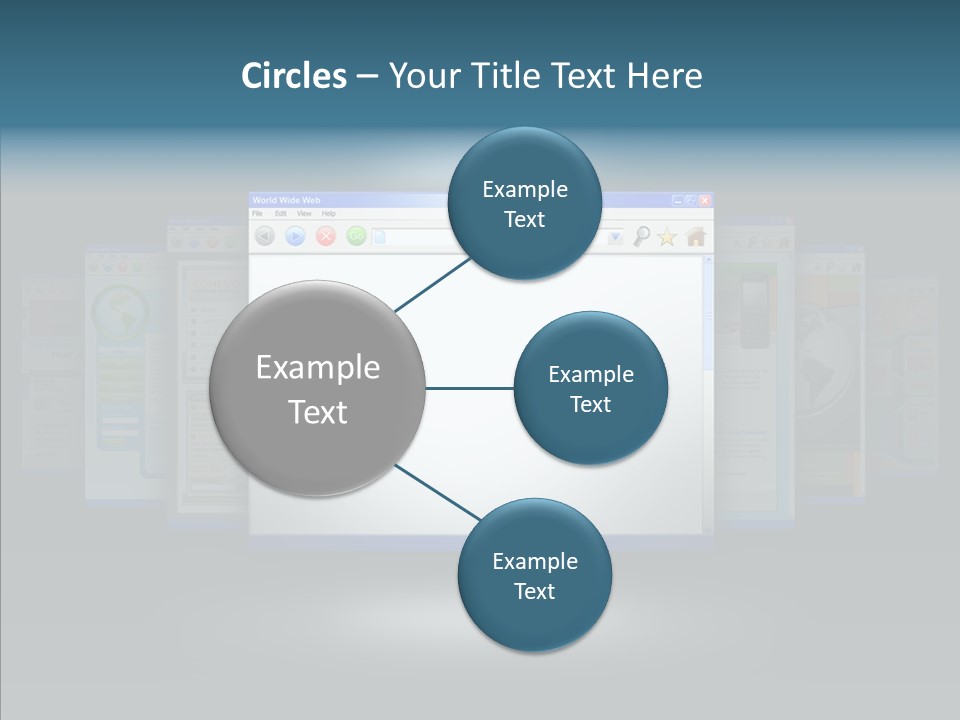 Information Address Promote PowerPoint Template