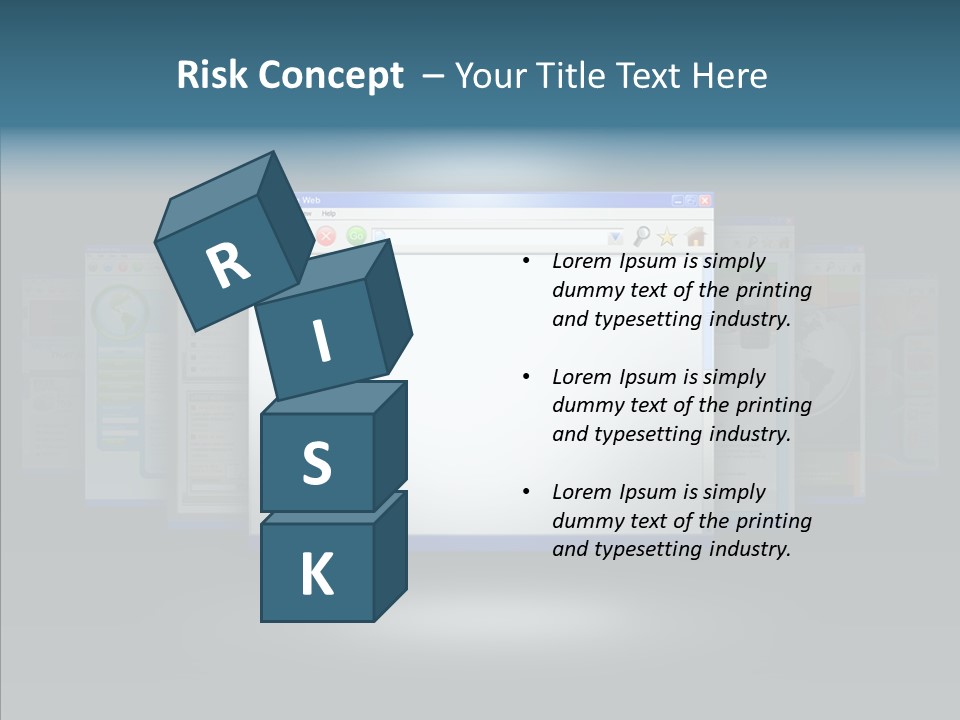 Information Address Promote PowerPoint Template