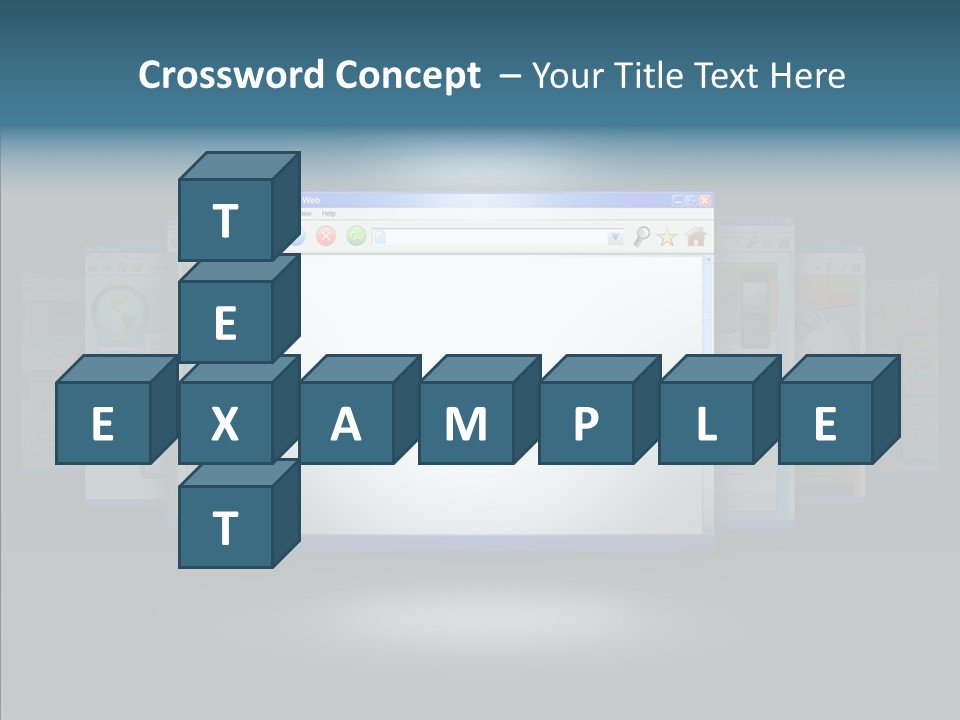 Information Address Promote PowerPoint Template