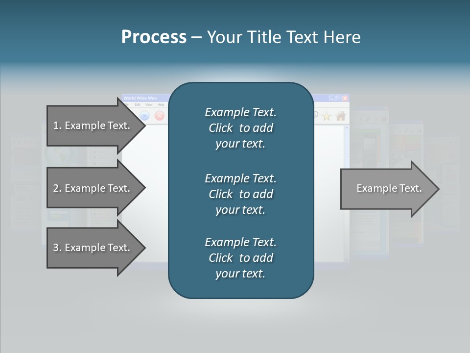 Information Address Promote PowerPoint Template